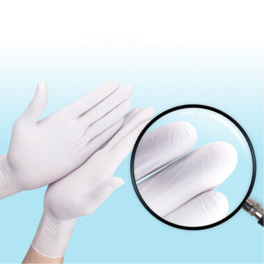 medical color nitrile disposable exam gloves