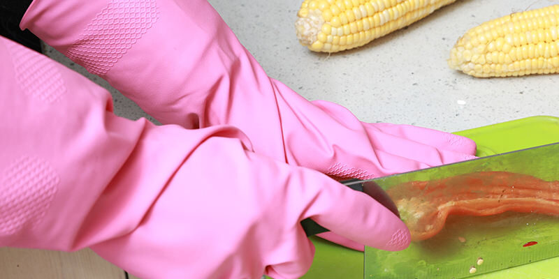 anti-skid kitchen cleaning gloves