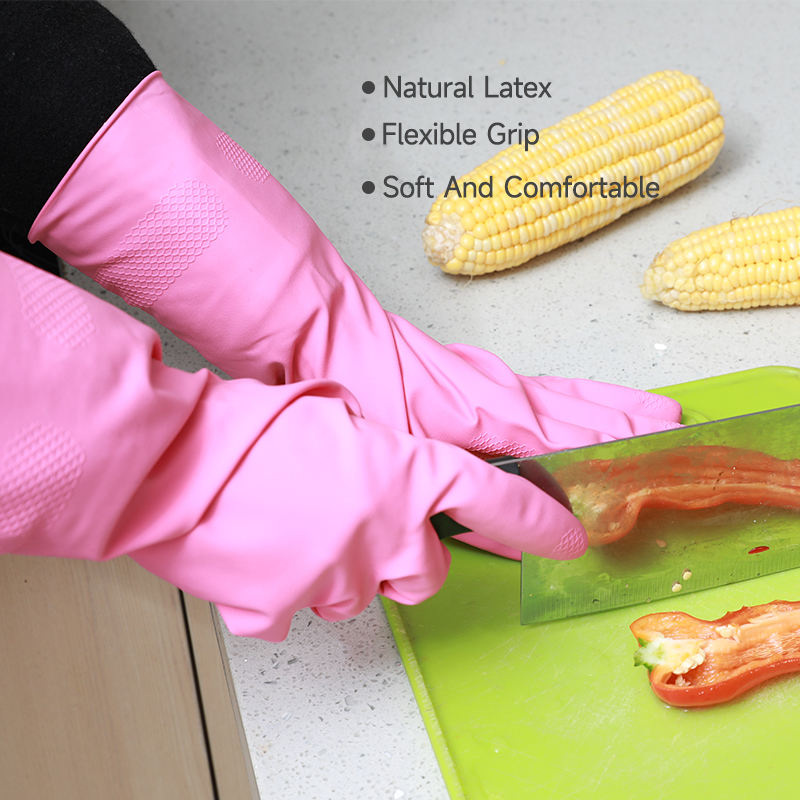 anti-skid kitchen cleaning gloves