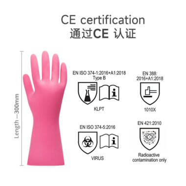 anti-skid kitchen cleaning gloves