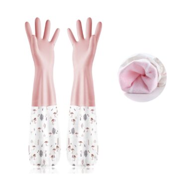 long cuff PVC latex kitchen gloves