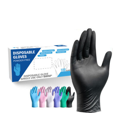 free disposable nitrile exam gloves