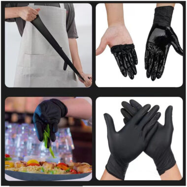 free disposable nitrile exam gloves