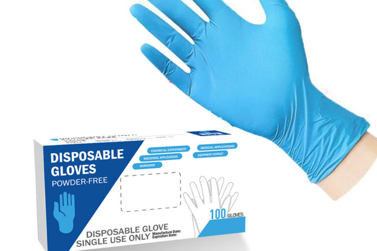 free disposable nitrile exam gloves
