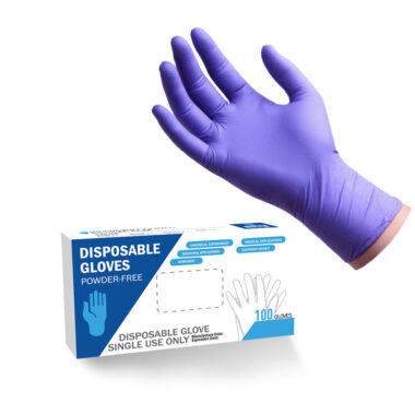 free disposable nitrile exam gloves
