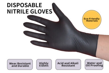 free disposable nitrile exam gloves