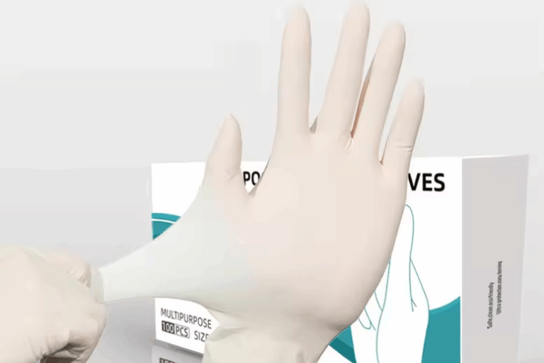 disposable sterile surgical latex gloves