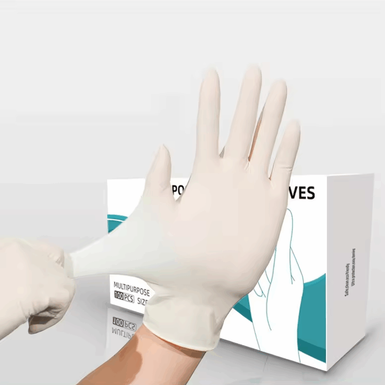 disposable sterile surgical latex gloves