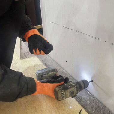 13 gauge HPPE cut-resistant gloves